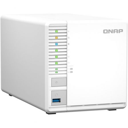 Qnap TS-364-8G NAS de 3 bahías con Intel Celeron N5095 y 8 GB RAM Qnap TS-364-8G NAS de 3 bahías con Intel Celeron N5095 y 8 GB RAM